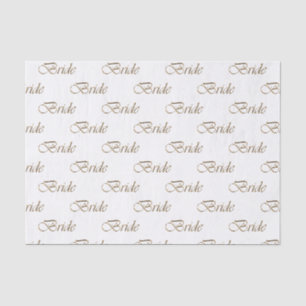 Goldschrift-Kalligrafie-Muster elegant chic Seidenpapier