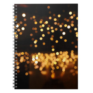 Goldschwarzer Glitzer: Abstrakter Hintergrund Notizblock