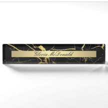 goldschwarzer Marmorschild