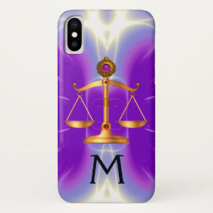 GOLDSKALEN MIT GEM STONES MONOGRAM Pink title_seo2