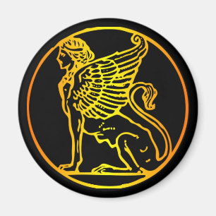 Goldsphinx Magnet