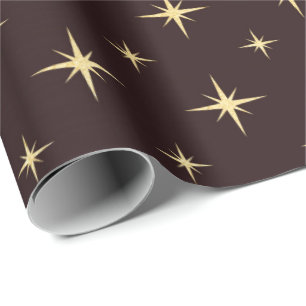 Goldspielt bronzeCoffe Schokolade heraldisches die Geschenkpapier