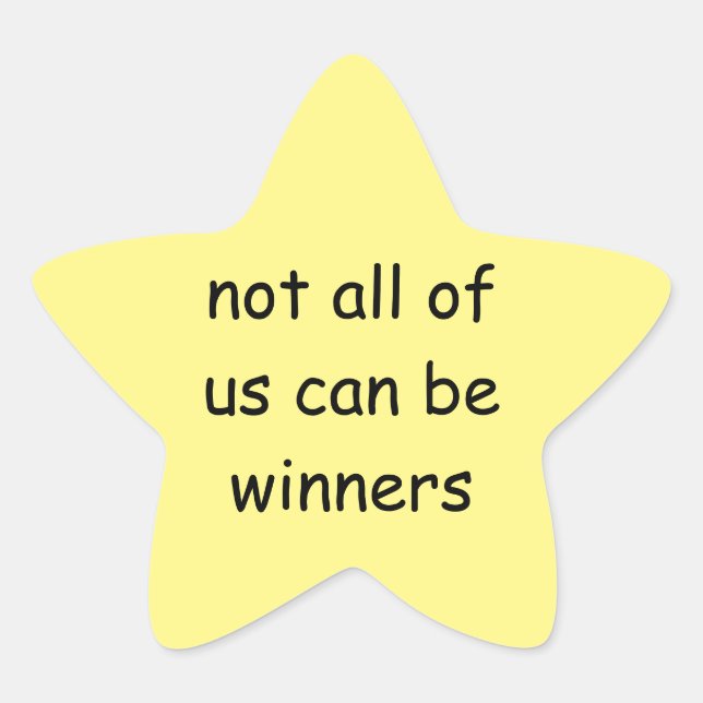 Goldstar-Aufkleber Stern-Aufkleber (Vorderseite)