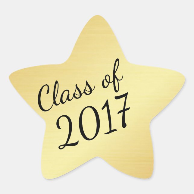 Goldstar-Klasse 2017 - Aufkleber für kundenspezifi (Vorderseite)