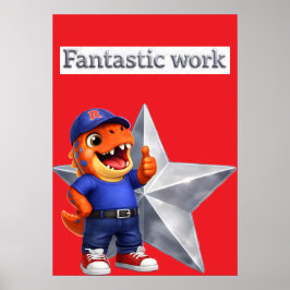 Goldstar-Leistungsposter-Produkt de Poster