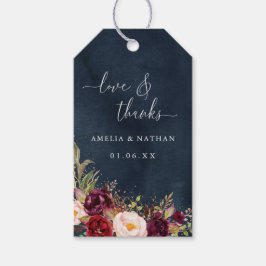 Goldstaub-Hochzeit der Marine Geschenkanhänger