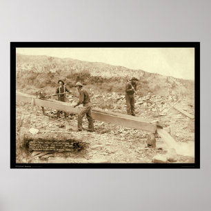 Goldstaub Rockerville SD 1889 Poster