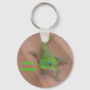 Goldstaub-TagesGecko Schlüsselanhänger
