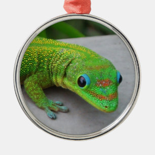 Goldstaubtage Gecko Ornament