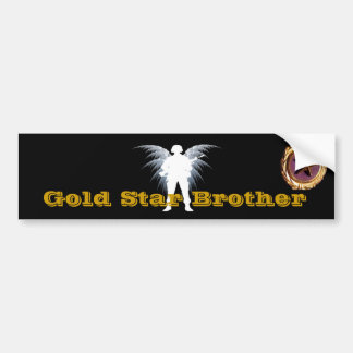 Goldstern-Bruder Autoaufkleber