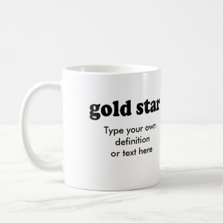 GOLDstern Kaffeetasse