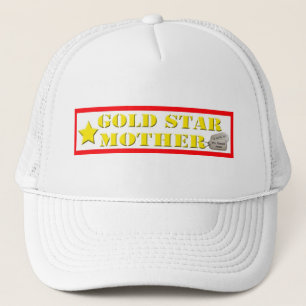 Goldstern-Mutter-Hut - mit einem Stern Truckerkappe