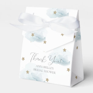 Goldsterne & Blaue Wolken Brautparty-Geschenkbox Geschenkschachtel