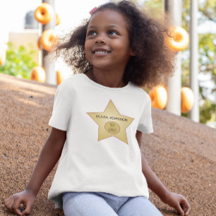 Goldsternhollywood-Superlativ-Kinder T-Shirt