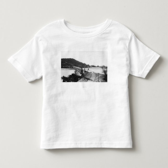 Goldstrand, Oregon-Brücke über Schurken- Fluss Kleinkind T-shirt (Vorderseite)