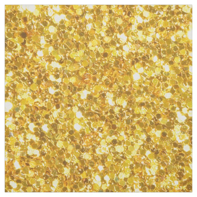 Goldtöne Glitter-Muster Stoff (Muster)
