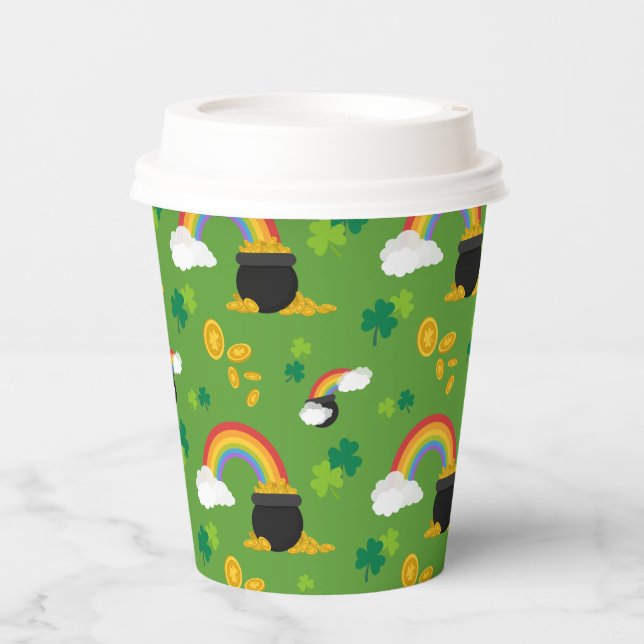 Goldtopf Pappbecher (Vorderseite)