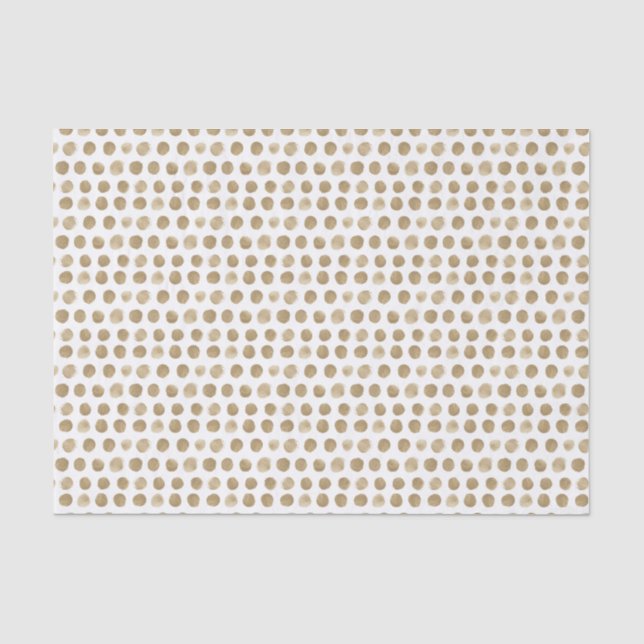 GoldTupfen Seidenpapier (Vorderseite)