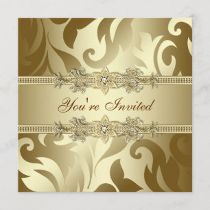 GoldunternehmensweihnachtsParty Einladung