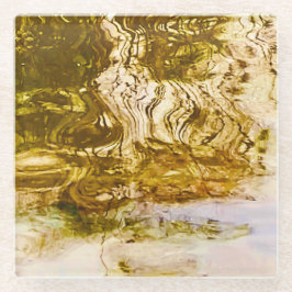 Goldwasser-Untersetzer Glasuntersetzer