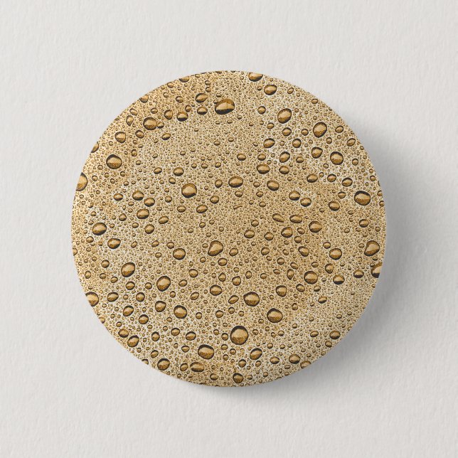 Goldwassertröpfchen Button (Vorderseite)