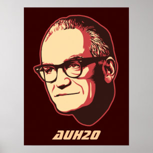 Goldwater AuH2O Anpassbares Poster