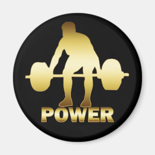 GOLDWEIGHTLIFTER MAGNET