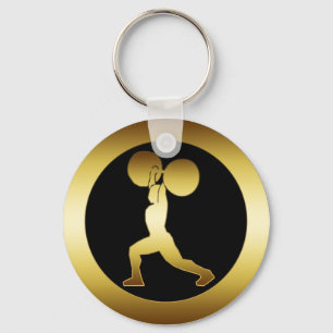 GOLDWEIGHTLIFTER SCHLÜSSELANHÄNGER
