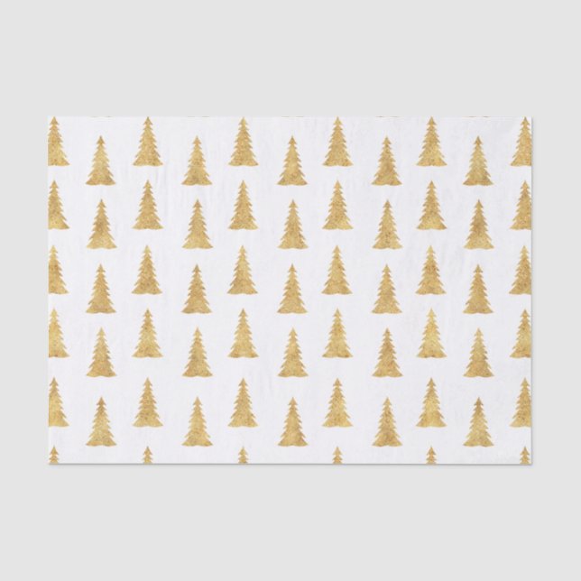 Goldweihnachten Seidenpapier (Vorderseite)