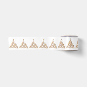 Goldweihnachtsbaum Satinband