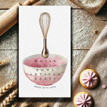 Goldwhisk Pink Baker Bäckerei Koch Caterer