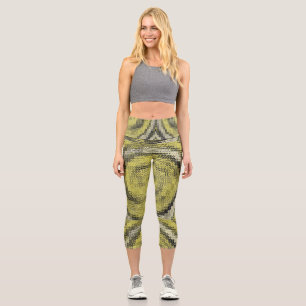 Goldwirbel IV Capri Leggings