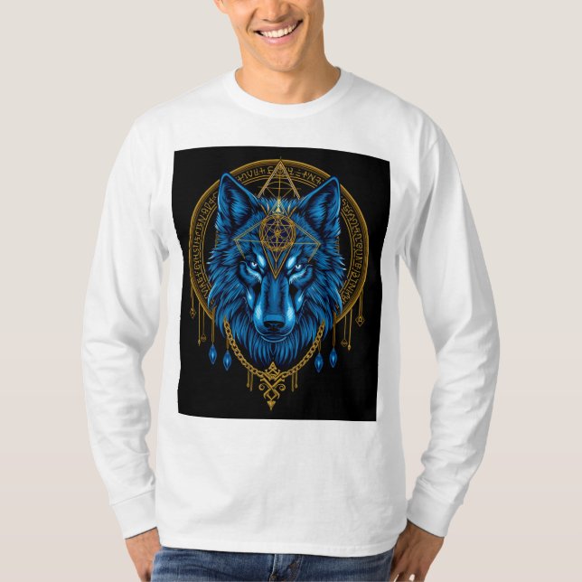 Goldwolf T-Shirt (Vorderseite)