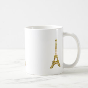 Goldzauber-Eiffelturm Kaffeetasse
