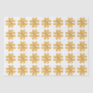 GOLDZELLTISCHES KNOCHENZEIGENpapier Seidenpapier