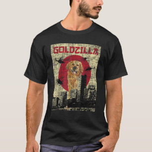 Goldzilla - Besitzer eines Golden Retriever-Hundes T-Shirt