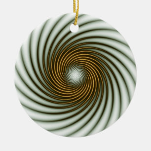 Goldzirkel Keramik Ornament