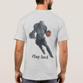 Golem, der Basketball-Sport-Fantasie-Kunst-T - T-Shirt