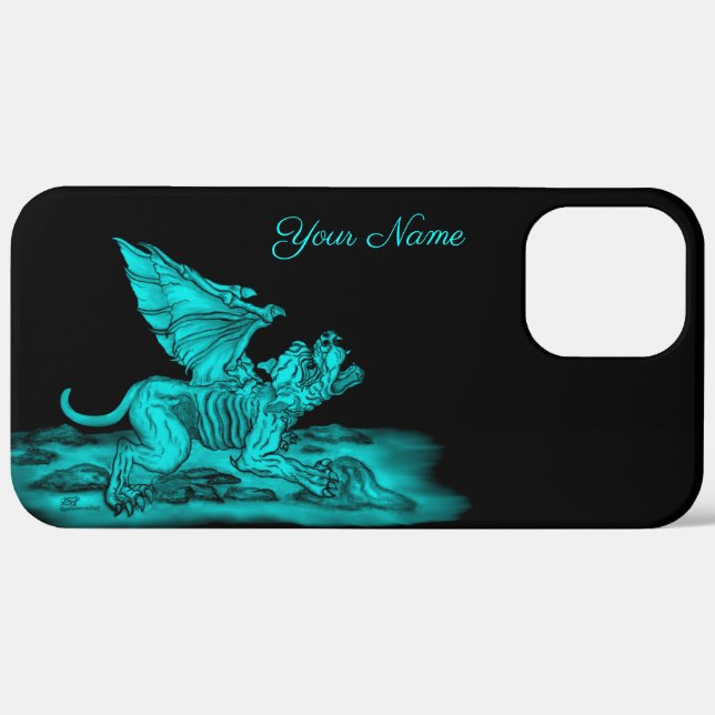 Golem Gargoyle Case-Mate iPhone Hülle (Hinten (horizontal))