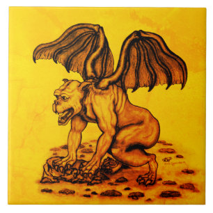 Golem Gargoyle Fliese