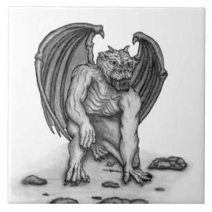 Golem Gargoyle Fliese