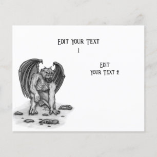 Golem Gargoyle Flyer