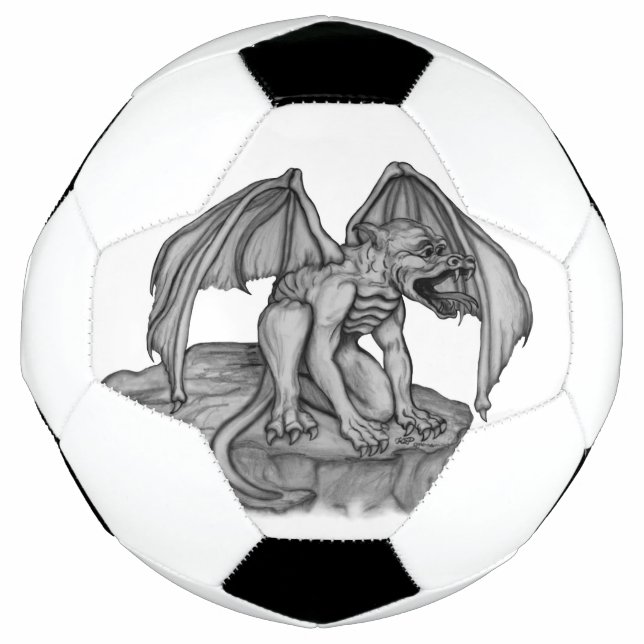 Golem Gargoyle Fußball (Vorderseite)
