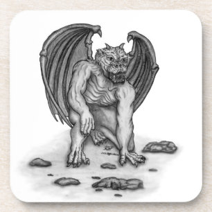 Golem Gargoyle Getränkeuntersetzer