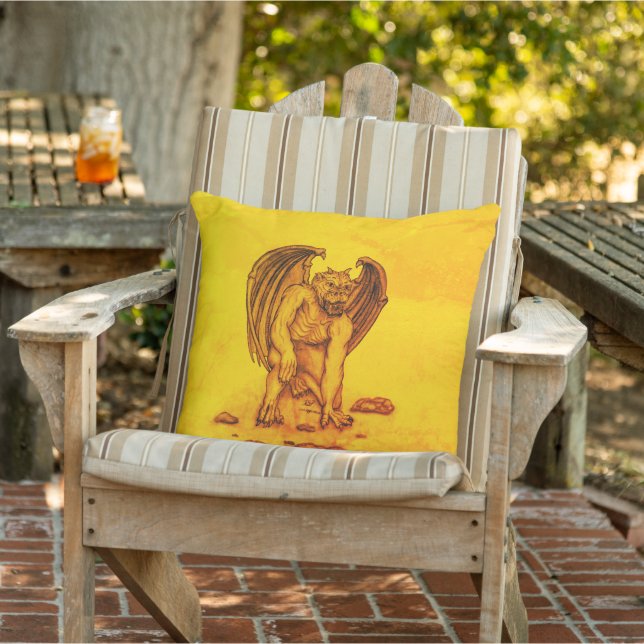 Golem Gargoyle Kissen (Stuhl )