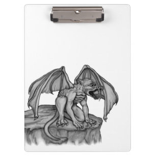 Golem Gargoyle Klemmbrett