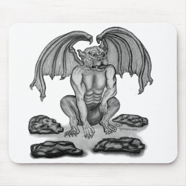 GOLEM - Gargoyle Mousepad (Vorne)