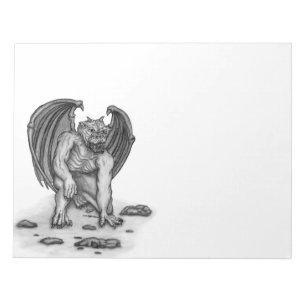 Golem Gargoyle Notizblock