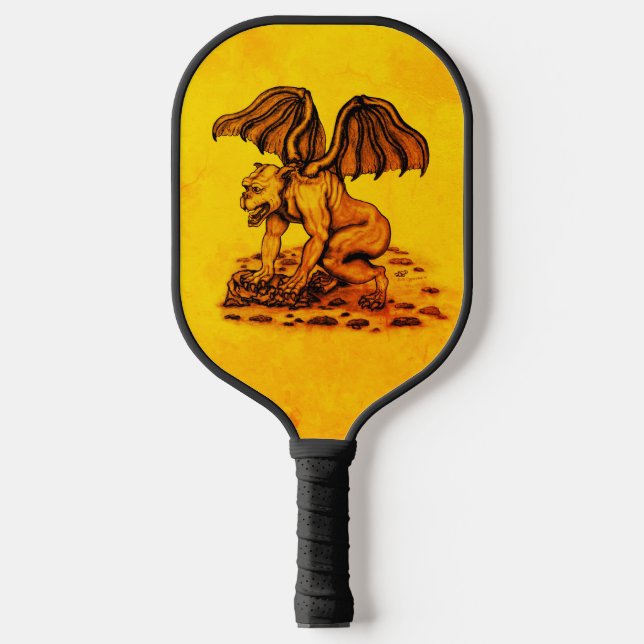 Golem Gargoyle Pickleball Schläger (Vorderseite)