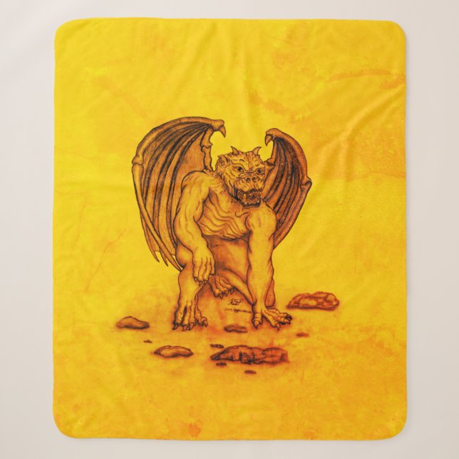 Golem Gargoyle Sherpadecke (Vorderseite)